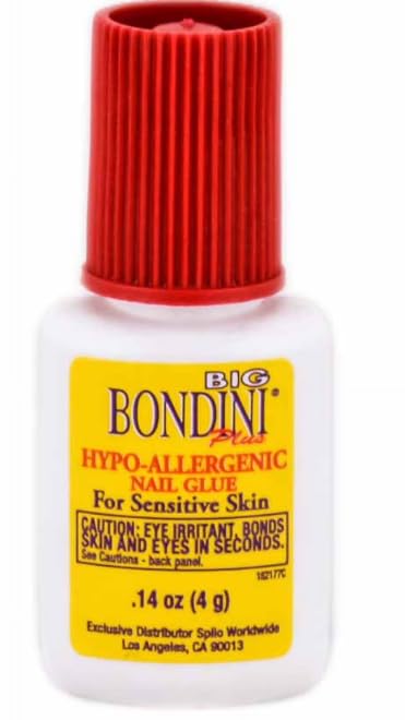 Bondini Hypo-Allergenic Nail Glue – Professional Strength (3-Pack)