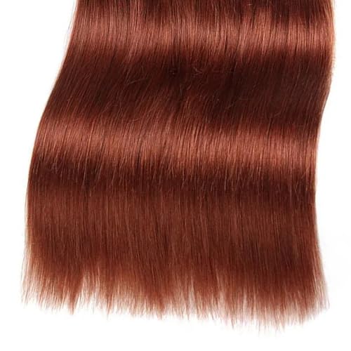 Brazilian Straight Human Hair Bundles Color 33 - 24, 26, 28 Inch