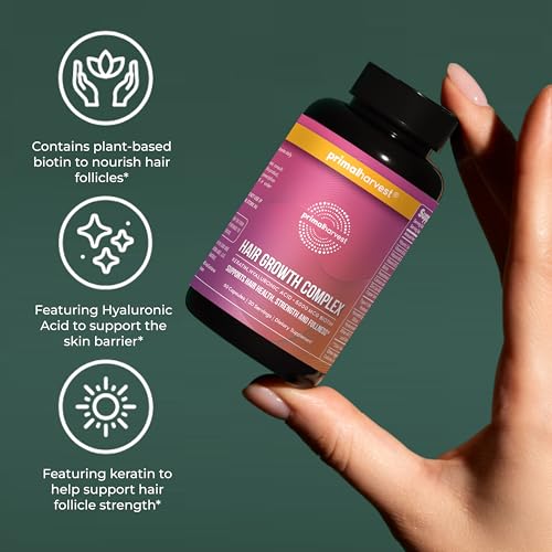 Primal Harvest Hair Growth Complex Supplement - 30 Servings