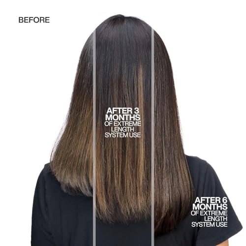 Redken Extreme Length Conditioner 10.1 Fl Oz for Longer Hair – Biotin & Castor Oil Formula