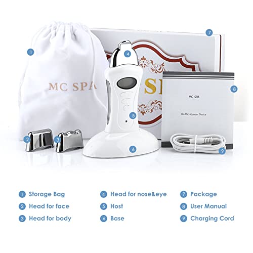Electric Facial Lifting Machine Handheld Galvanic Spa Skin Tightening