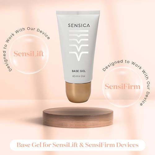 Sensica Radio Frequency Base Gel 2oz / 60ml Designed for RF Devices at Your Home. RF Skin Gel Rich Formula - Base for an Effective Treatment and Smooth Movement of the RF Device - Cooling & Soothering