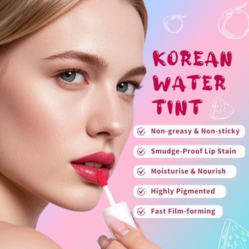 bayfree Lip Tint Stain - Waterproof Long Lasting Korean Beauty