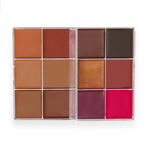 Revolution Everything Base Face Palette - Vegan Multi-Use Contour & Highlight Kit