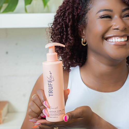 TruffLuv Argan Curl Cream - Frizz Control & Definition