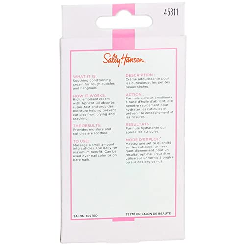 Sally Hansen Cuticle Massage Cream 12ml - 3 Pack