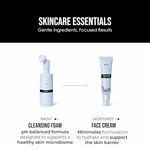 quitch Skin Science Moisturizing Cream Fragrance-Free, Non-Irritating Daily Face Cream, Lightweight Hydration for Dry & Reactive Skin, Korean Skincare