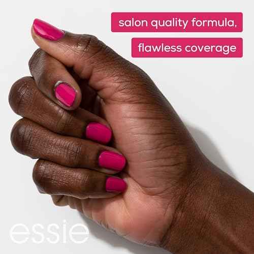 essie Salon-Quality Nail Polish, Vegan, Fall 2023, Dark Purple, Underground Ball, 0.46 fl oz