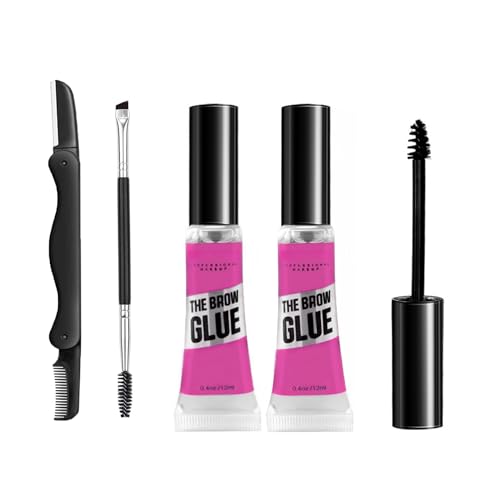 Waterproof Eyebrow Gel Set - 2pc Clear & Tinted Brow Kit