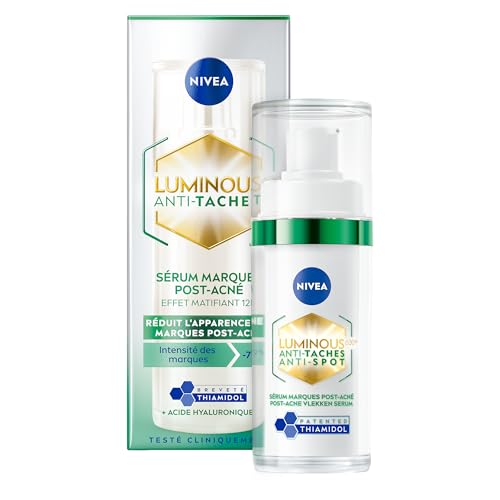NIVEA CELLular Luminous630¢ç Advanced Facial Serum 30 ml ? Lightweight Gel-Formula with Hyaluronic Acid & Salicylic Acid for Even Skin Tone and Radiant Complexion ? Ideal for Oily & Combination Skin