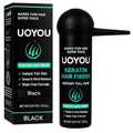 Hair Building Fibers for Thinning Hair - Keratin Fibers Black 27.5g