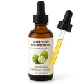 Virgin Soursop Oil (Anona Muricata, Graviola, Guanabana) ? 100% Pure, Organic, Cold-Pressed, Unrefined ? 2oz - 60ml ? Natural Facial Oil & Moisturizer for Dry, Damaged, or Sensitive Skin