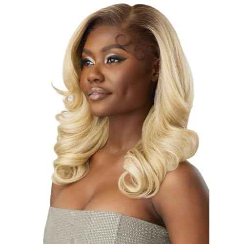 Outre Lace Front Wig - Melted Hairline - Swirlista - Swirl 108 (FROSTED ASH BLONDE)