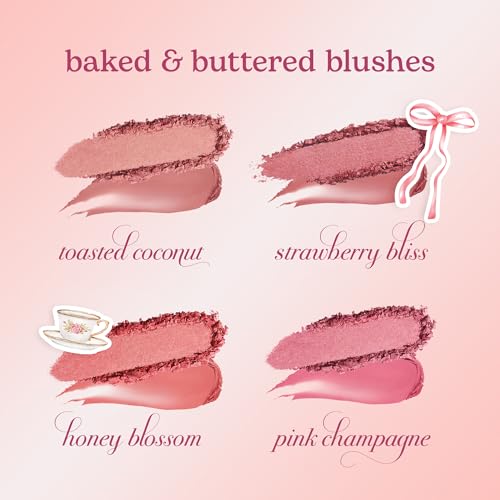 tarte Macaron Blush & Glow Duo - Toasted Coconut Rosy Beige Multi-Use Face Makeup
