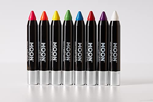 Moon Glow Neon UV Body Paint Crayon – Intense Blue