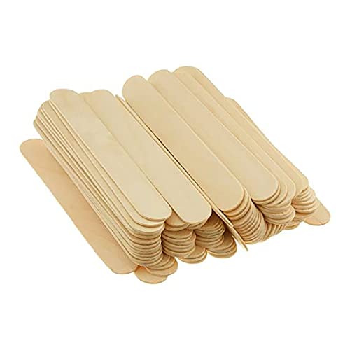 ForPro Premium Wood Applicators 500 Pack - 6" Large, Non-Sterile Waxing & Arts
