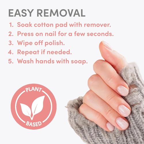 ella+mila 100% Pure Acetone Nail Polish Remover for Gel & Acrylic - 8 oz