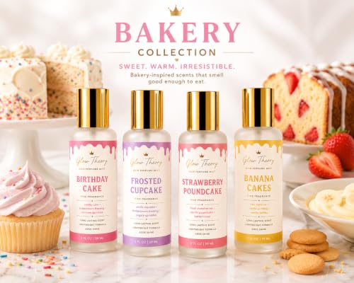 Lightweight Hair Mist Perfume Spray - Strawberry Poundcake 2oz