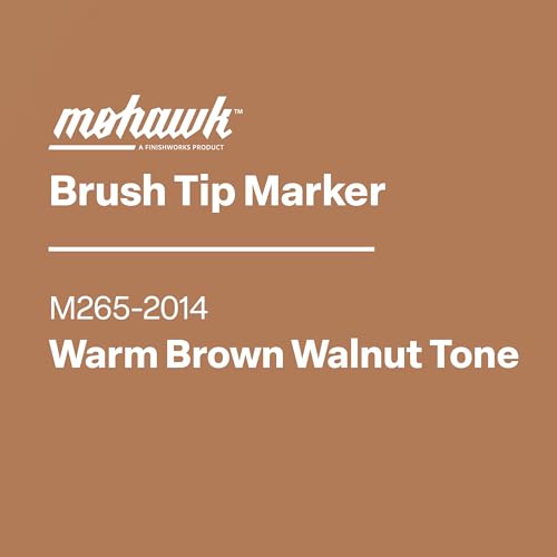 Mohawk Wood Stain Brush Tip Marker - Warm Brown Walnut
