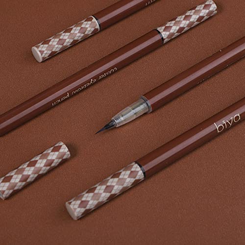Liquid Eyebrow Pencil Set - Ultra Fine Tip, Waterproof, Gray & Brown