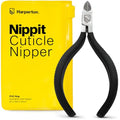 Harperton Stainless Steel Cuticle Nipper - Non-Slip Precision Trimmer