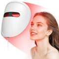 LED Red Light Therapy Mask - 256 LEDs, 4 Modes, Anti-Aging