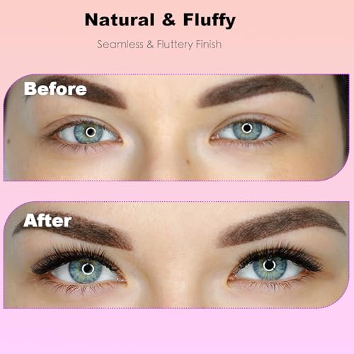 Fluff Lash Clusters 9-13mm 40D 60D 80D DIY Eyelash Extensions
