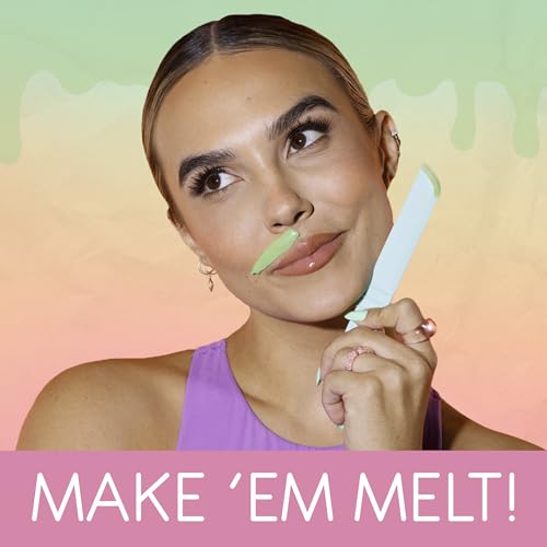 Sliick At Home Waxing Kit for Women, Pink ? Coconut Melon, Hard Wax Kit for Hair Removal, Microwave Melting Cup, Applicator & Beads, At Home Wax Set