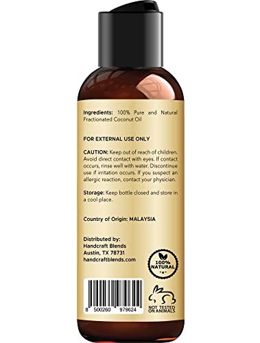 Handcraft Blends Fractionated Coconut Oil 4oz