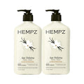Hempz Age Defying Body Moisturizer, 17 Fl Oz, 2 Pack Bundle - Daily Herbal Moisturizer, Shea Butter Anti-Aging - Body Lotion, Hemp Extract Lotion - Skin Care Products, 100% Pure Organic Hemp Seed Oil