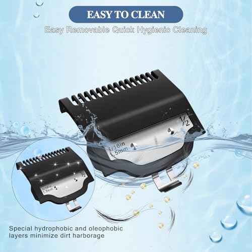 Professional for Wahl Clipper Guards Set, 2 Pcs Coded Cutting Guides #3170-400- 1/16¡± to 1¡± fits for All Wahl Clippers