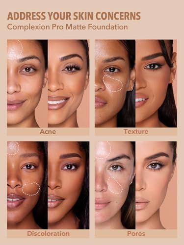SHEGLAM Full Coverage Waterproof Foundation - Matte Liquid