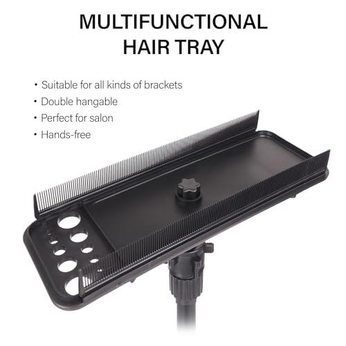 Hair Extension Holder Double-Sided Rack for Salon & Home