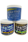 Blue Magic Super Gro Hair Conditioner, 12 oz Jars (Pack of 3)