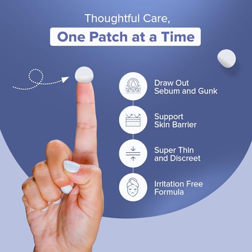 Hydrocolloid Pimple Patches for Face - 36 Count Skin Cover Set