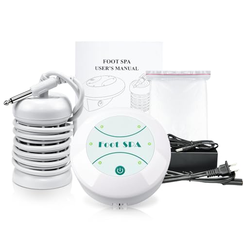 Ionic Foot Bath Detox Machine, Portable Foot Spa Bath, Ion Cleanse Spa Detox Machine for Home Beauty Use