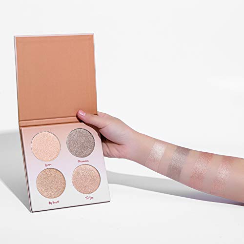Glow Kit 4-Color Highlighter & Bronzer Palette | Illuminator Shimmer