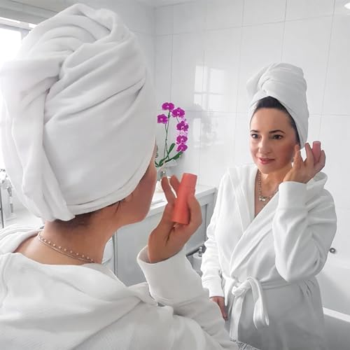 Bondi Microfiber Hair Towel XL – Dries Hair 50% Faster