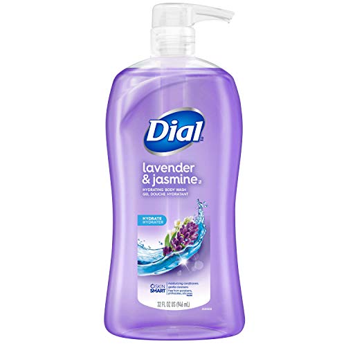 Dial Body Wash, Spring Water, 32 Fluid Ounces & Body Wash, Pamper & Indulge, Silk & Magnolia, 32 fl oz & Body Wash, Calm & Soothe Lavender & Jasmine Scent, 32 fl oz
