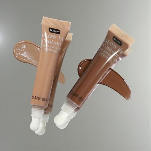 b.pure Glow Up Liquid Contour Wand Medium/Dark 3-Pack
