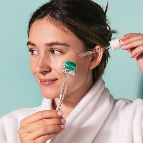 Follicly Derma Roller – 192 Titanium Microneedles for Hair & Skin