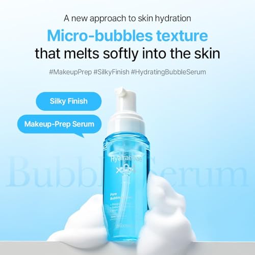 mixsoon Hyalraebae Pore Bubble Serum - Polyglutamic Acid Serum, Pore Care & Lightweight Face Moisturizer for Makeup Prep, Hydrating Serum 70ml / 2.36 fl.oz. Korean Glass Skin Care