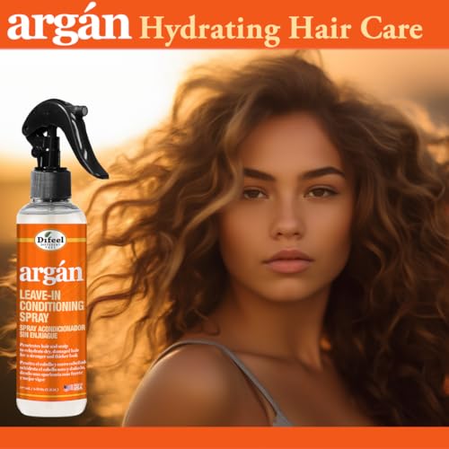 Difeel Argan Oil Leave-In Conditioner Spray 6 oz