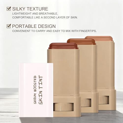 Euphily Tinted Moisturizer Balm Stick - Hydrating Foundation & Concealer