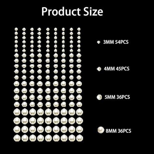 1556 Pcs Self Adhesive Face Gems Rhinestones Stickers