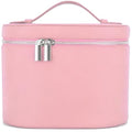 Upgrade Makeup Bag Travel Toiletry Bag Portable Cosmetic Makeup Organizer Bag Detachable Compartments (Pink-cute-cool style)