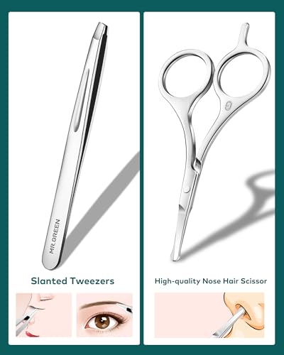 10-Piece Stainless Steel Manicure Kit with Leather Case