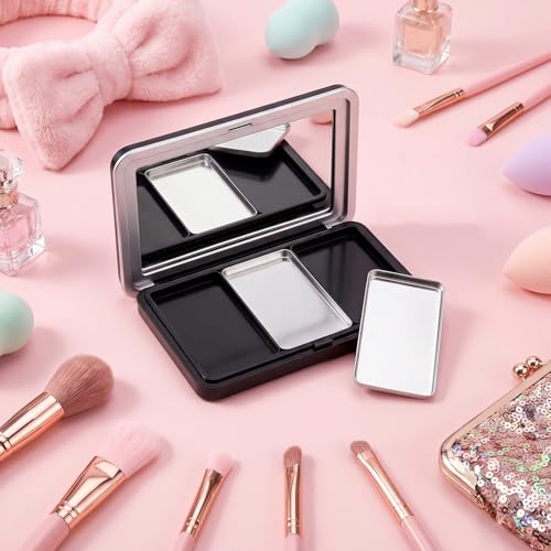 Magnetic Eyeshadow Palette with Mirror - Refillable Makeup Organizer