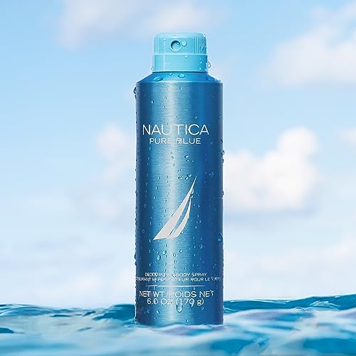 Nautica Pure Blue Deo Body Spray 6 fl oz Men's