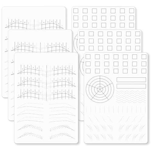 Microblading Practice Skin Pad - 3pc Reusable Double-Sided